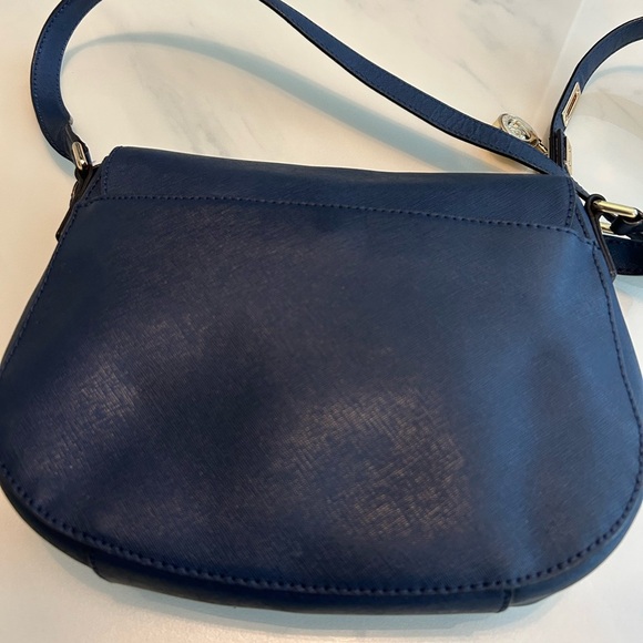 Michael Kors Dark Blue Crossbody Bag - Picture 8 of 10